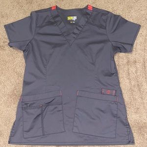 wonder flex scrub top